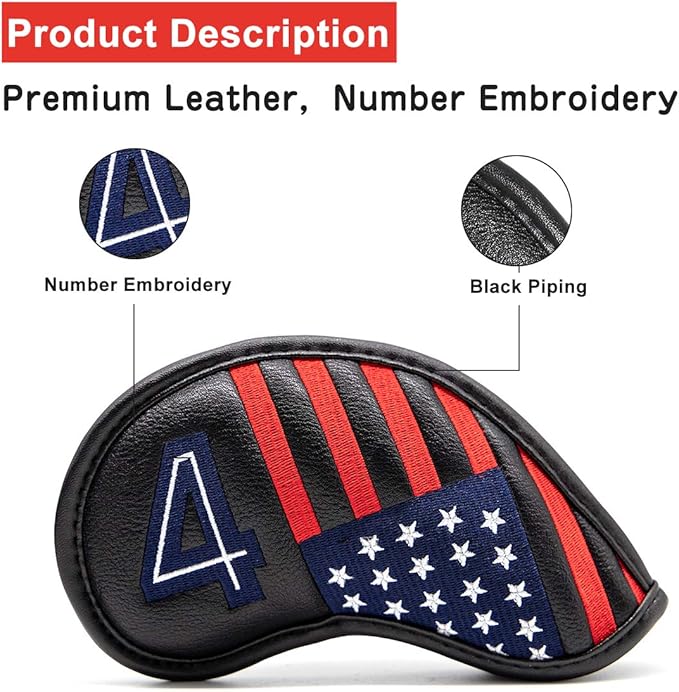 Fore the Flag Iron Covers